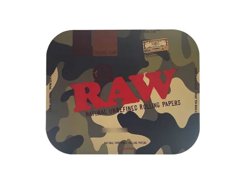 Raw Camu Tapa Magnetica Para Bandeja Rolling Tray Medium